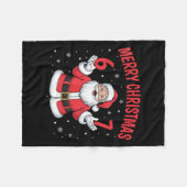 Six Seven 6 7 Meme Gen Alpha Slang Merry Christmas Fleecedecke (Vorderseite (Horizontal))