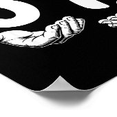 Six Seven 6 7 Meme Hands Funny Kids Teen Boys  Poster (Ecke)