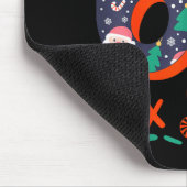 Six Seven 6 7 Meme Humor Santa Elf 67 Christmas Pa Mousepad (Ecke)