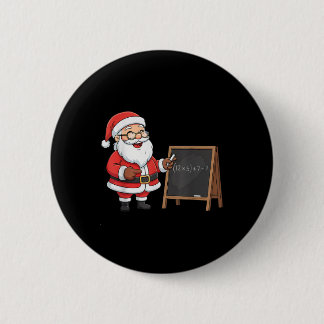 Six Seven 6 7 Meme Santa Christmas Xmas Teacher Nu Button