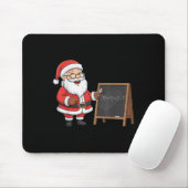 Six Seven 6 7 Meme Santa Christmas Xmas Teacher Nu Mousepad (Mit Mouse)