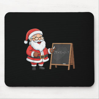 Six Seven 6 7 Meme Santa Christmas Xmas Teacher Nu Mousepad
