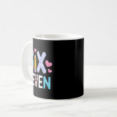 Six Seven 6 7 Meme Teacher Kaffeetasse (Vorderseite Links)