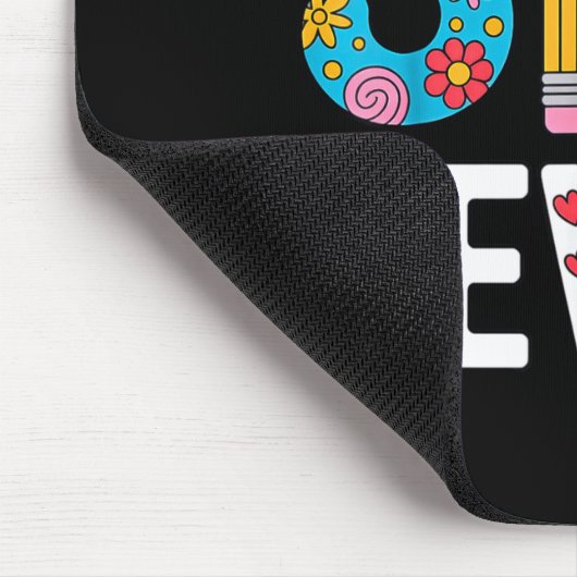 Six Seven 6 7 Meme Teacher  Mousepad (Ecke)