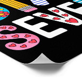 Six Seven 6 7 Meme Teacher  Poster (Ecke)