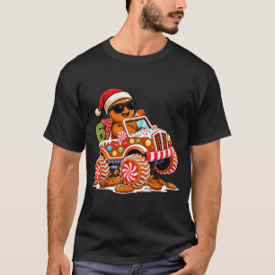Six Seven 6 7 Monster Truck Lebkuchenmann Weihnach T-Shirt
