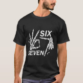 Six Seven 6 7, Skeleton Hands, Soky Skull T-Shirt (Vorderseite)