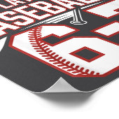 Six Seven Baseball Meme How Many Days 6-7  Poster (Ecke)