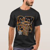 Six Seven Basketball, Funny 67 Basketball, Retro G T-Shirt (Vorderseite)