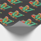 Six Seven Bigfoot 67 Sasquatch Meme Christmas Geschenkpapier (Ecke)
