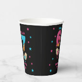 Six Seven Birthday Party Paper Cups Pappbecher (Rechts)