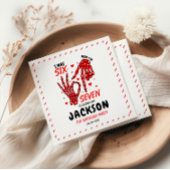 Six Seven Birthday Skeleton Hands Party Serviette