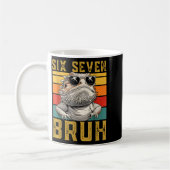 Six Seven Bruh 67 6 7 Meme Funny Sungles Bearded D Kaffeetasse (Links)