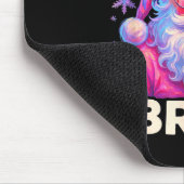 Six Seven Bruh 67 Funny Nk Santa Christmas 6 7 Mem Mousepad (Ecke)