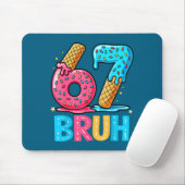 Six Seven Bruh 67 Ice Cream Drip For Men Women Kid Mousepad (Mit Mouse)