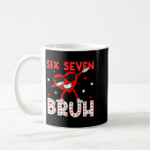 Six Seven Bruh 67 Meme 6 7 Valentines Day Heart Da Kaffeetasse (Links)