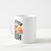 Six Seven Bruh 67 Meme Capybara  Kaffeetasse (Vorderseite Links)
