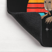 Six Seven Bruh 67 Meme Capybara  Mousepad (Ecke)