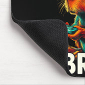 Six Seven Bruh 67 Meme Funny Capybara  Mousepad (Ecke)