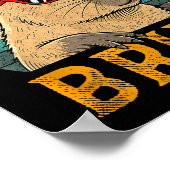 Six Seven Bruh 67 Meme Funny Capybara Viral Six Se Poster (Ecke)