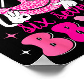 Six Seven Bruh 67 Meme Smile Face Valentines Boys  Poster (Ecke)