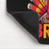 Six Seven Bruh 6 7 Meme Turkey Thanksgiving Boy Gi Mousepad (Ecke)