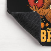 Six Seven Bruh 6 7 Meme Turkey Thanksgiving Boys G Mousepad (Ecke)