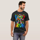 Six Seven Bruh 6 7 Puzzle Heart 67 Autism T-Shirt (Vorne ganz)