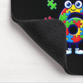 Six Seven Bruh Autismus-Bewusstsein 6 7 Meme 67 Ki Mousepad (Ecke)