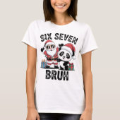 Six Seven Bruh Funny Christmas Shirt | Cool Santa (Vorderseite)