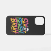 six seven bruh iPhone hülle (Rückseite (Horizontal))