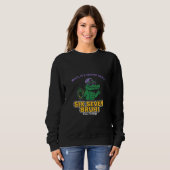 Six Seven Bruh Mardi Gras Cool Gator Festival Sweatshirt (Vorne ganz)