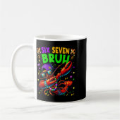 Six Seven Bruh Mardi Gras Dabbing Crawfish Men Wom Kaffeetasse (Links)