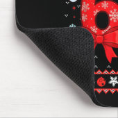 Six Seven Christmas 6 7 Ugly Christmas Sweater Boy Mousepad (Ecke)