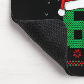 Six Seven Christmas 6 7 Ugly Christmas Sweater Mousepad (Ecke)