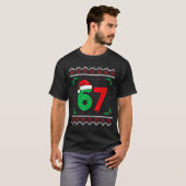 Six Seven Christmas 6 7 Ugly Christmas Sweater T-Shirt (Vorne ganz)