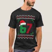 Six Seven Christmas 6 7 Ugly Christmas Sweater T-Shirt (Vorderseite)