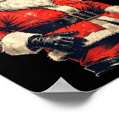 Six Seven Christmas Meme 67 Funny  Poster (Ecke)