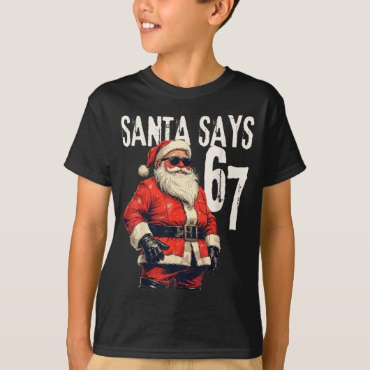 Six Seven Christmas Meme 67 Funny  T-Shirt (Vorderseite)
