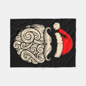 Six Seven Christmas Santa Meme 6 7 Holiday Humor D Fleecedecke (Vorderseite (Horizontal))