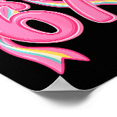 Six Seven Coquette Girl Bow Cute Meme 67 Nk Funny  Poster (Ecke)