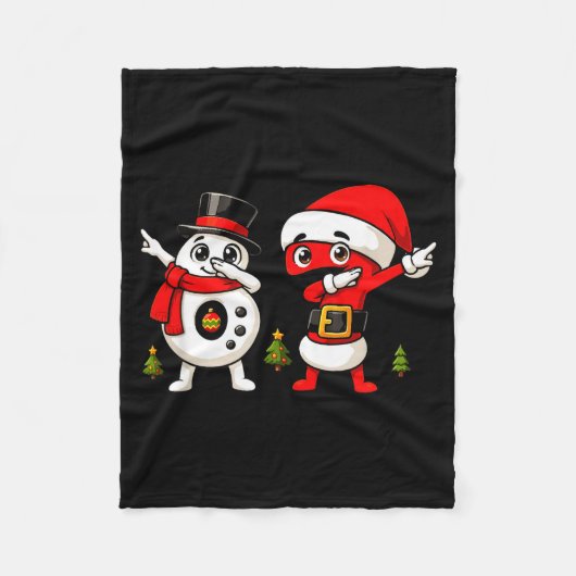 Six Seven Dabbing Cool Meme 67 Funny Dab Number  Fleecedecke (Vorderseite)