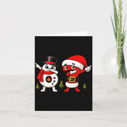 Six Seven Dabbing Cool Meme 67 Funny Dab Number  Karte (Vorderseite)