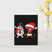 Six Seven Dabbing Cool Meme 67 Funny Dab Number  Karte (Gelbe Blume)