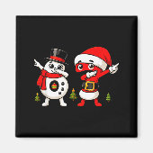 Six Seven Dabbing Cool Meme 67 Funny Dab Number Magnet (Vorne)