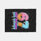 Six Seven Eis Drip Cool Meme 67 Lustig Gen Al Fleecedecke (Vorderseite (Horizontal))