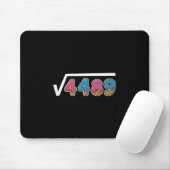 Six Seven Eis Drip Cool Meme 67 Lustiges Quadrat Mousepad (Mit Mouse)