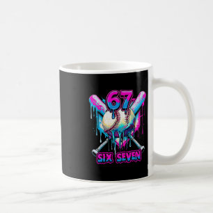 Six Seven Eis Drip Gen Alpha Slang 6 7 Trend Kaffeetasse
