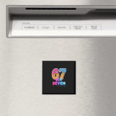 Six Seven Eis Drip Gen Alpha Slang 6 7 Trend Magnet (In Situ (Geschirrspüler))