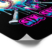 Six Seven Eis Drip Gen Alpha Slang 6 7 Trend Poster (Ecke)